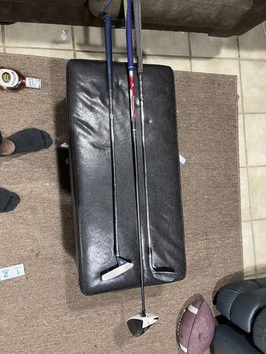 TaylorMade R11s Golf Driver, titleist volley wedge and titleist putter