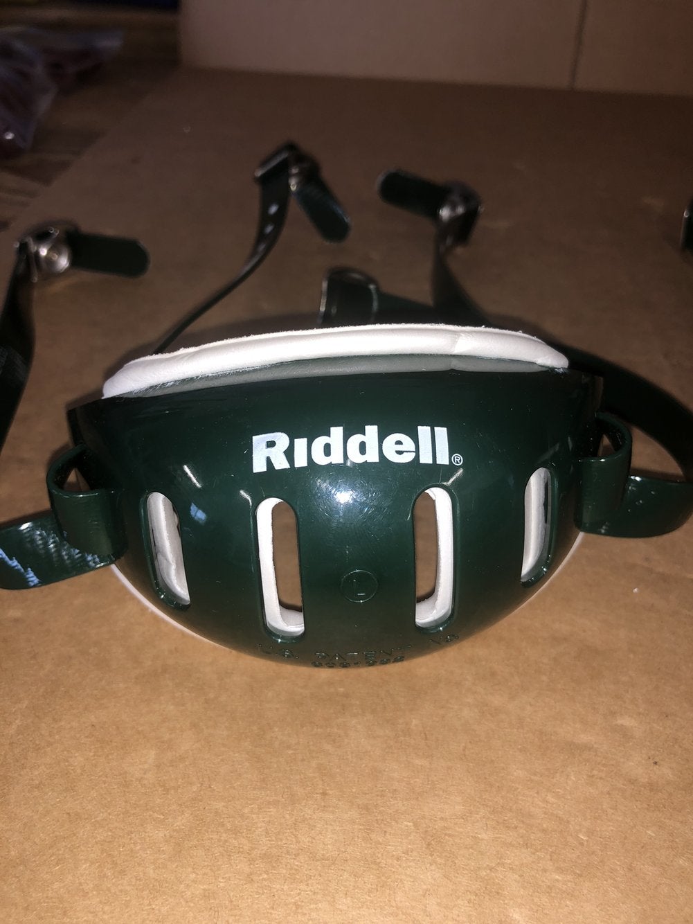 PURPLE NEW LARGE RIDDELL SPEED/SPEED ICON HARD CUP CHIN STRAP 
