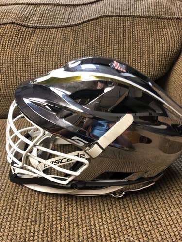 Silver Used Adult Cascade S Helmet