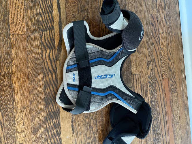 Used Youth Small CCM Shoulder Pads