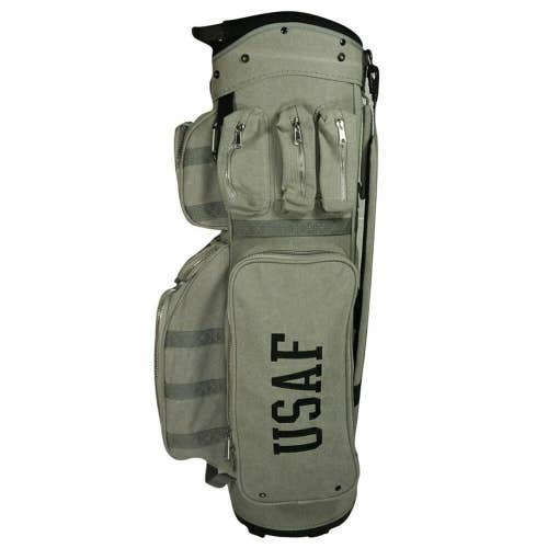 Hot Z Golf U.S. Military Active Duty Cart Bag (Air Force, 9.5" 14-way top) NEW