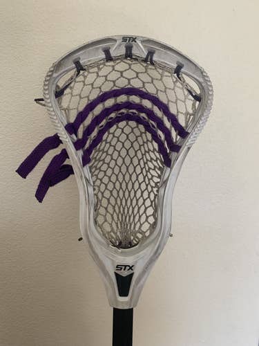 Used White STX X20 Strung Defense Head