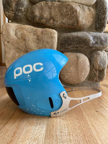 Blue Used Small POC Skull Comp Helmet
