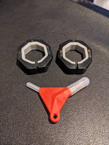 New Maverik Adjustable Butt End (ABE) Black 2 Pack