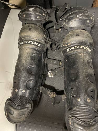 Black Youth Easton Catcher's Leg Guard