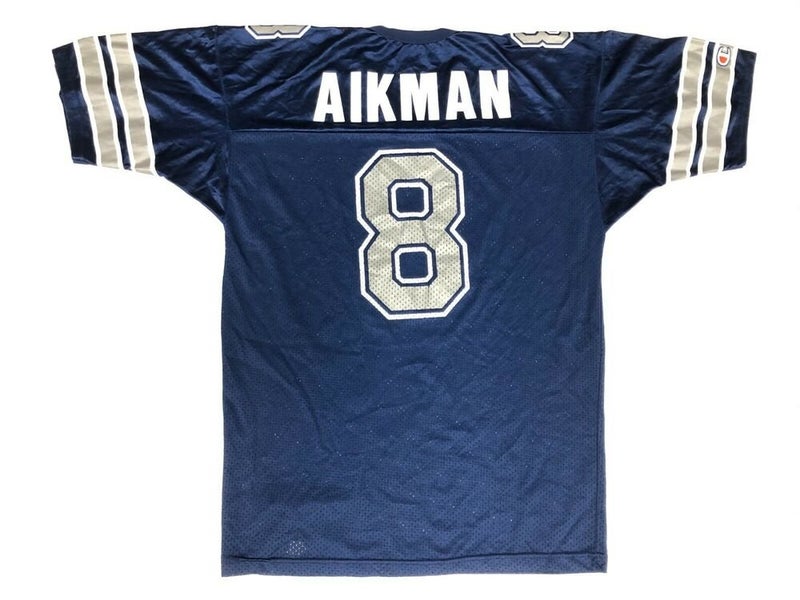 Youth Troy Aikman Dallas Cowboys Champion NFL Jersey Size Youth M