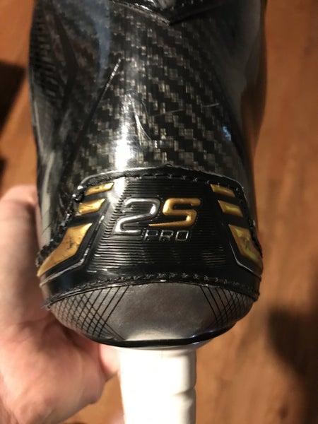 Senior Used Bauer Supreme 2S Pro Hockey Skates Extra Wide Width Pro Stock Size 9