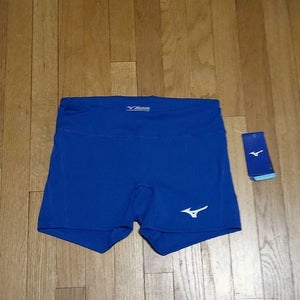 Blue Women's Adult New Medium Mizuno Shorts