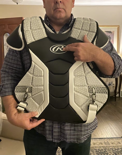 Rawlings Rib Protector Black New Adult Rawlings Pro Preferred Catcher's Chest Protector ...