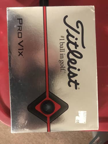 White New Titleist 24 Pack (2 Dozen) Pro V1x Balls