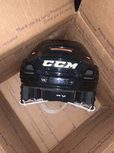 Black Used Large CCM  Tacks 710 Helmet