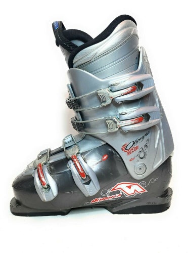 Nordica Olympia One Alpine/Downhill Ski Boots Mondopoint 23.5 Grey