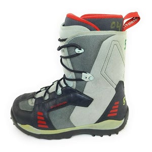 Salomon Talapus Unisex Kids Snowboarding Snowboard Boots 4.5 Light Grey