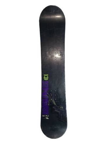 Nitro Brawler 126cm All-Mountain Youth Blank Snowboard Only