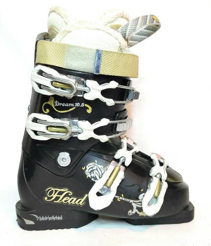 Head Dream 10.5 Model Women Alpine/Downhill Ski Boots Mondopoint 23