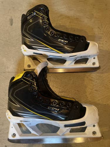 Used CCM Regular Width Size 5.5 Tacks 6092 Hockey Goalie Skates