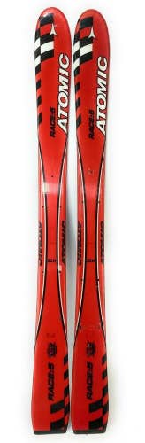 2 Pair Atomic Race 5 Youth Toddlers Red Blank Skis 90cm 100cm Drilled Once