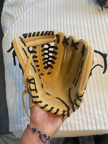 Yellow New High School/College Rawlings Right Hand Throw Infield Gold Glove Baseball Glove 11.5"