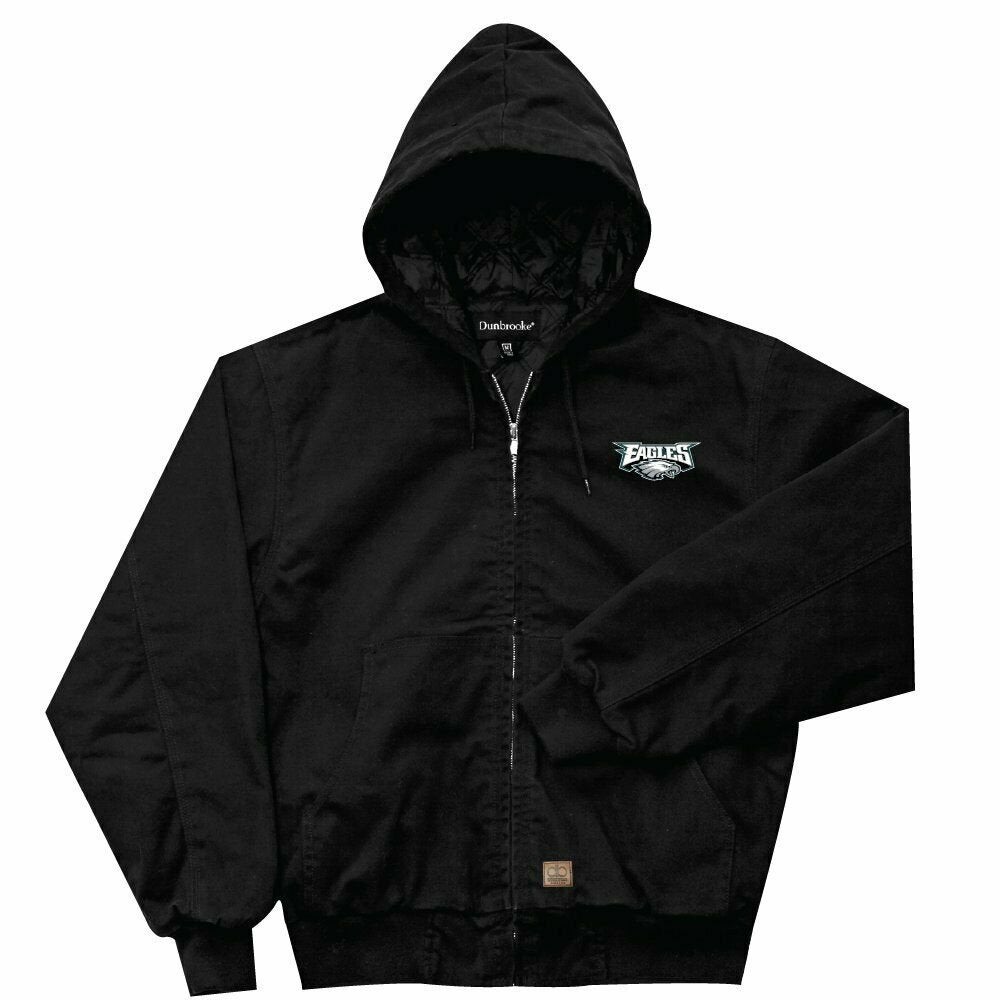 Philadelphia Eagles Full-zip Hoodie Casual Hooded Sweatshirt Jacket  Sportswear