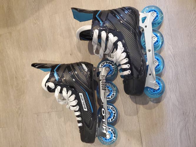 Senior Used Bauer Inline Skates Regular Width Size 10