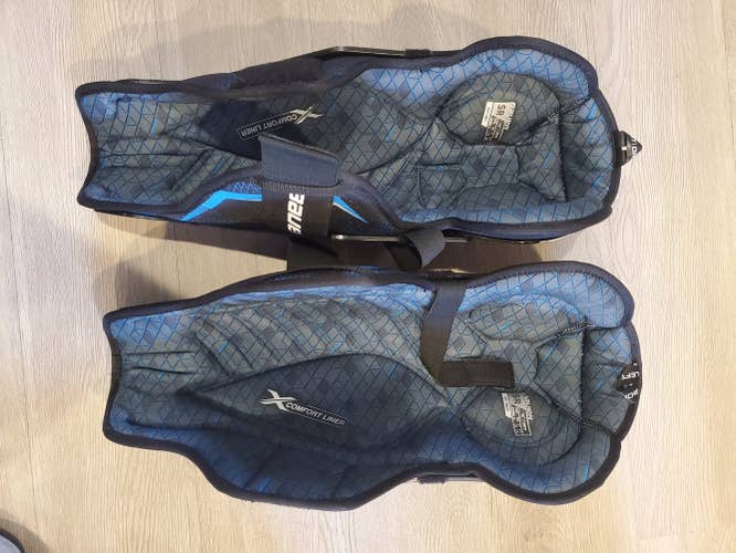 Used Senior Bauer Shin Pads