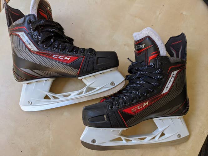 Senior Used CCM JetSpeed 290 Hockey Skates Size 10 EE Extra Wide