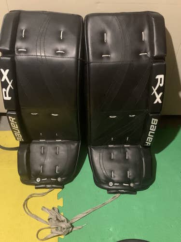 Used 28" Bauer RX8 Goalie Leg Pads