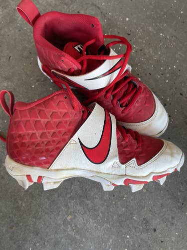 High top Nike baseball cleats