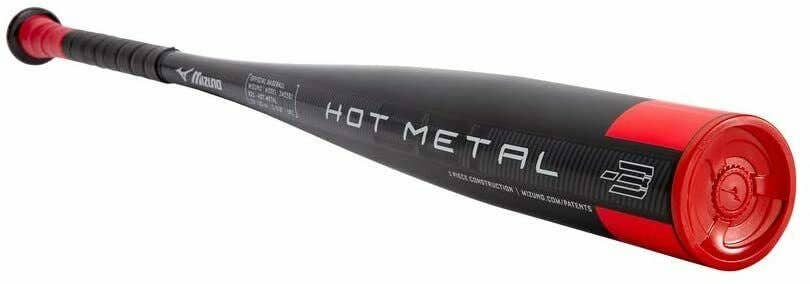 NWT Mizuno B 20 Hot Metal BBCOR -3 Baseball Bat 2 5/8" Barrel 34" 31 OZ.