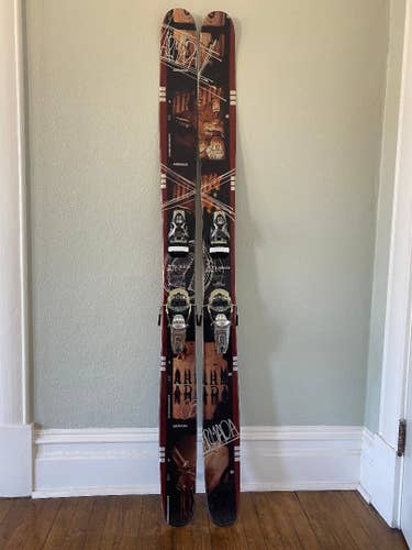 Used Armada Powder JJ Skis Max Din 14
