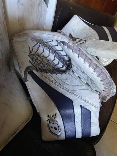 Blue Used Intermediate 33" Brian's Regular G-Netik 8.0 Goalie Full Set