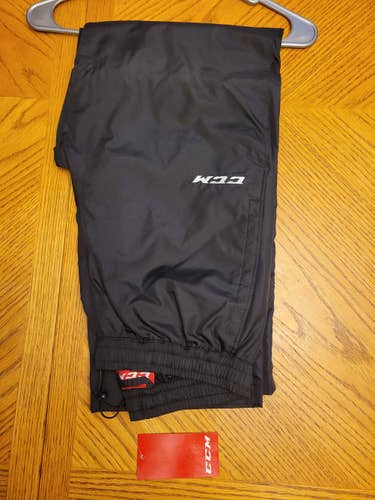 Black Adult Men's New Small CCM Pants
