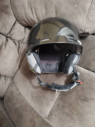 Black Shred Half Brain Helmet