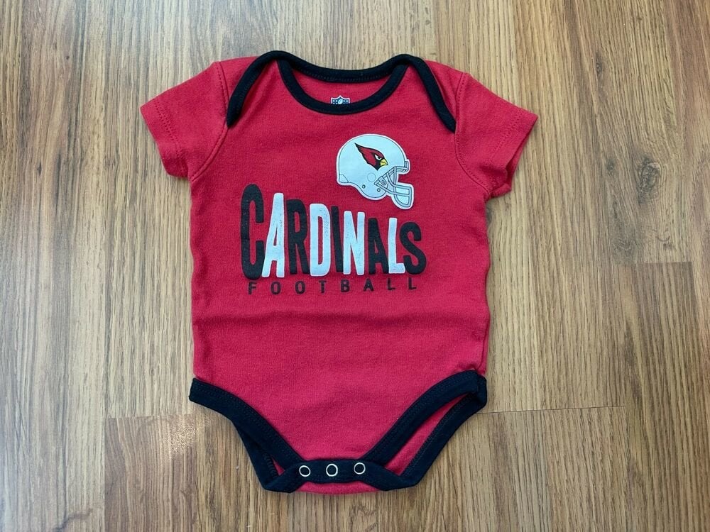 Arizona Cardinals NFL Football SUPER AWESOME Size 3-6M Boys Baby Body Suit!