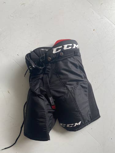 Black Junior Small CCM  JetSpeed FT350 Hockey Pants