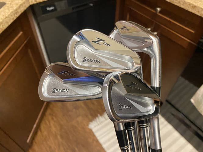 Men's Right Handed Stiff Flex Steel Shaft Z 765 Iron Set