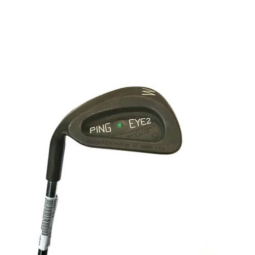 Used Ping Eye 2 Green Dot Pitching Wedge Steel Regular Golf Wedges
