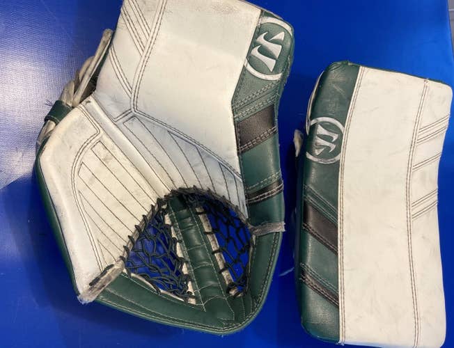 Intermediate Warrior Catch Glove and Blocker