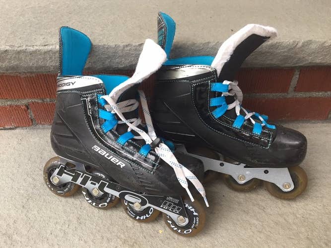 Bauer Prodigy Inline Skates Roller Blades Junior Size 3 and 4