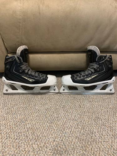 Used CCM Regular Width  Size 5.5 RibCor 44K Hockey Goalie Skates