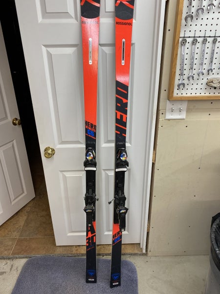 Used 2019 Rossignol FIS 188 GS Skis with bindings Din 18