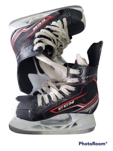 Used Ccm Ft340 Junior 01 Ice Skates Ice Hockey Skates