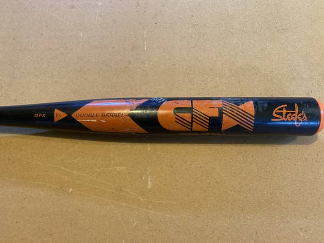 Used Steele’s Slowpitch Softball/ -2 32 oz 34" GFX Bat