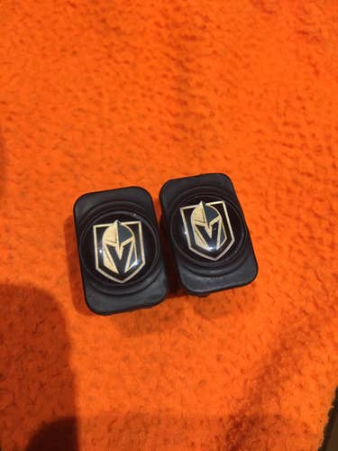 Rare VEGAS GOLDEN KNIGHTS Pro Stock Hockey Stick BUTT END CAP PLUG