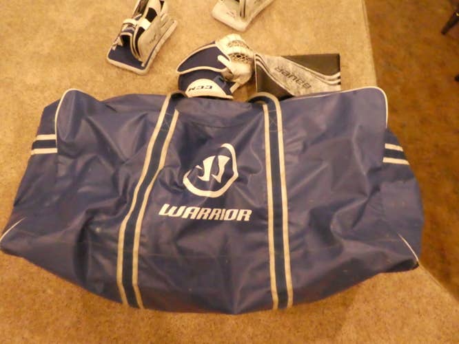 Used Warrior Goalie Bag