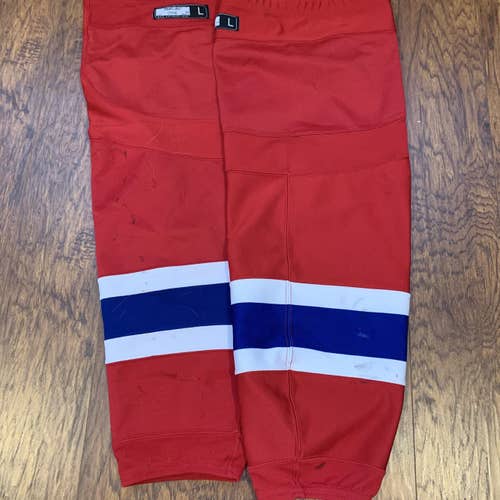 Pro Stock Montréal Canadiens Socks, Size L