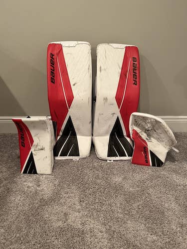 Bauer Ultrasonic Goalie Pro Custom Full Set