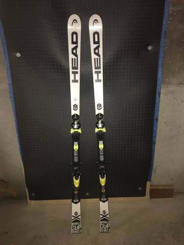 HEAD World Cup Rebels GS Racing Skis With Bindings