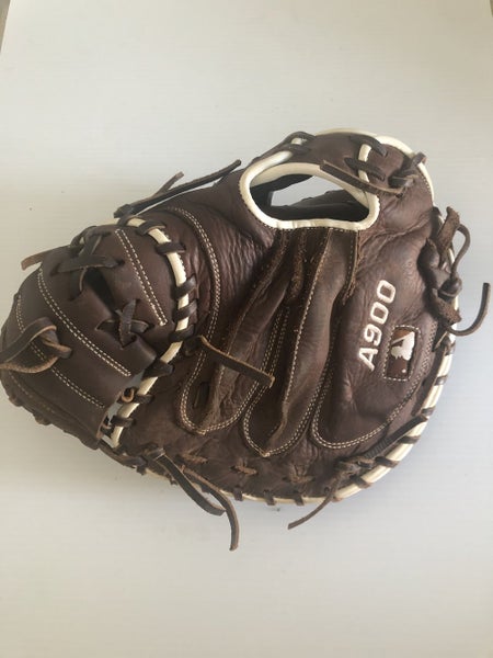 Brown High School/College Catcher's 12.75" A800 Baseball Glove