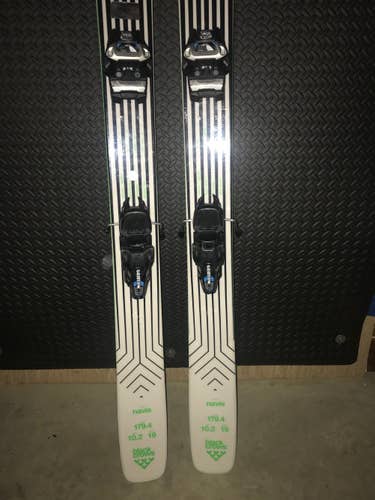 Used Black Crows All Mountain Skis Max Din 13.  Marker Griffon bindings.
